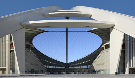 Moses Mabhida Stadium Durban gmp von Gerkan Marg und Partner